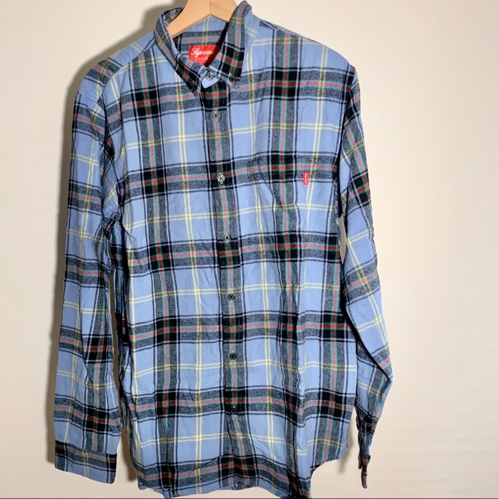 Supreme Plaid Flannel in Large